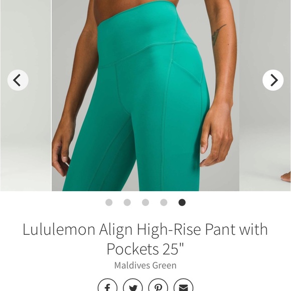 Lululemon align Maldives green - Picture 6 of 6